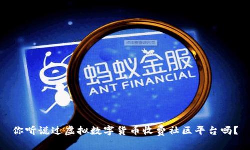 你听说过虚拟数字货币收费社区平台吗?