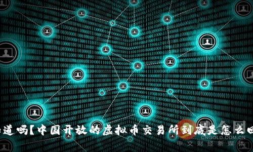 你知道吗？中国开放的虚拟币交易所到底是怎么回事？