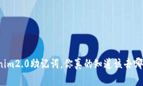 “tokenim2.0助记词，你真的知道该去哪找吗？”