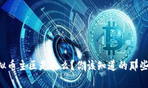 虚拟币主区是什么?你该知道的那些事!