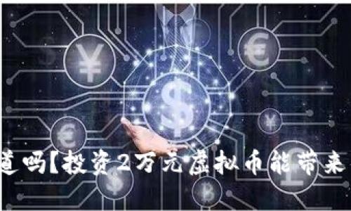 “你知道吗？投资2万元虚拟币能带来什么？”
