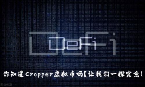 你知道Cropper虚拟币吗？让我们一探究竟！